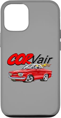 Miniatura 4 de iPhone 14 Pro Max Corvair Cartoon 1960 Monza Coupe Drawing Case