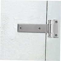 Vista 6 de Bisagras de acero inoxidable, 2 piezas de bisagras pesadas para gabinetes de cocina, bisagra de puerta, bisagras de bisagra de alta resistencia