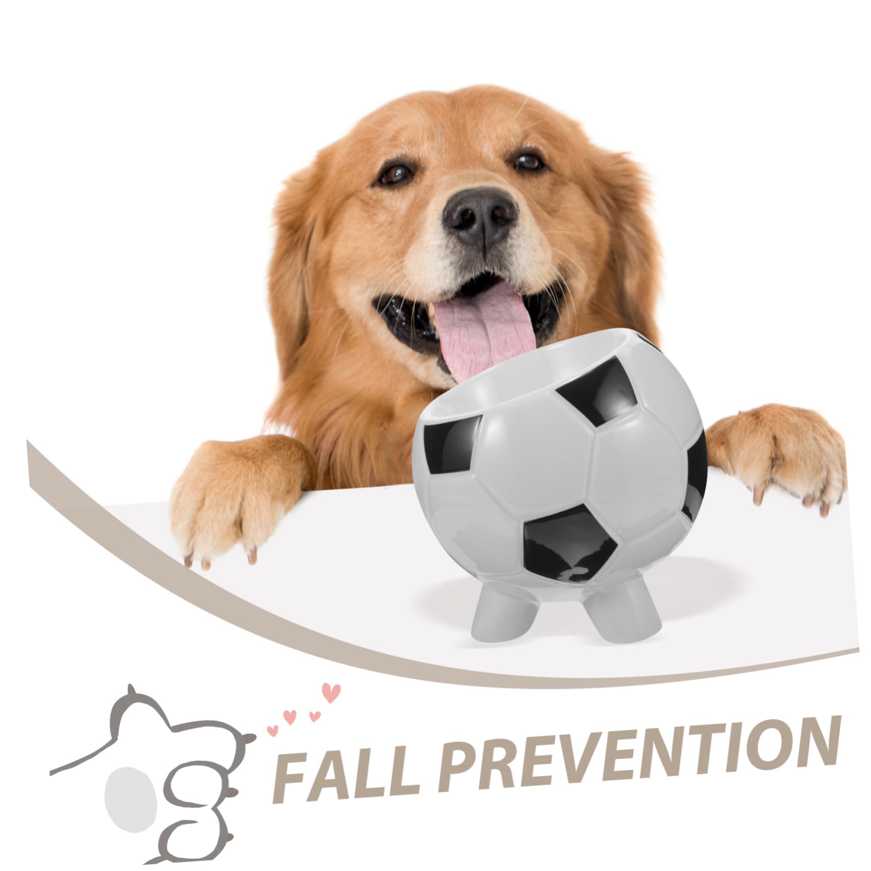 Gamelle pour Chien et Chat en Céramique, Bol Sport Basket