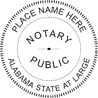 Vista 16 de Sello de goma para notario autoentintado redondo IMPRUE - Missouri - Certificado de fabricante requerido