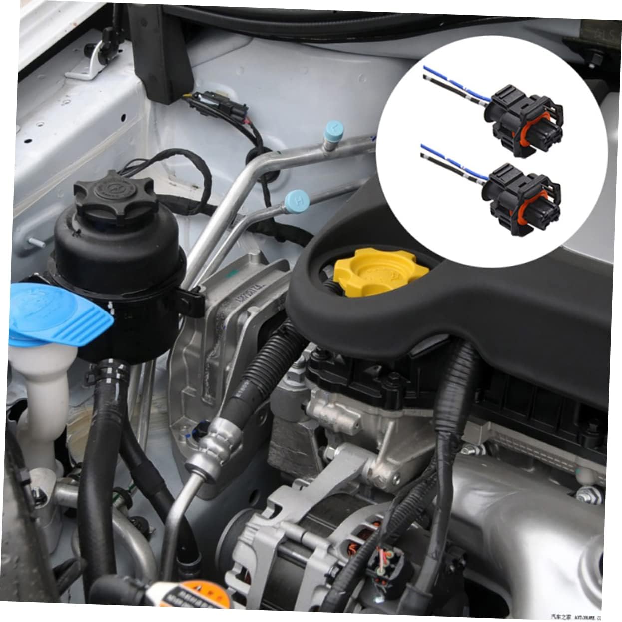 ABOOFAN 3sets Durable Nozzle Plug Kit for Car Injection System High Temperature Resistance Auto Spray Plugs Easy Installation Replacement for Damaged Injectors 4pcs*3