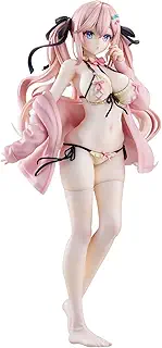 あゆま紗由イラスト『李原りこ 小悪魔リボン水着ver.』 ノンスケール PVC&ABS製 塗装済み 完成品フィギュア
