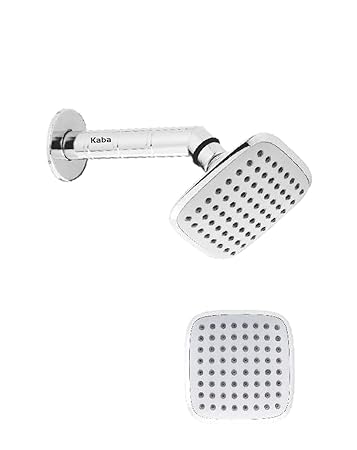 KABA Cute Rain Shower with arm and Rubbit Cleaning System ABS(Chrome Finished)