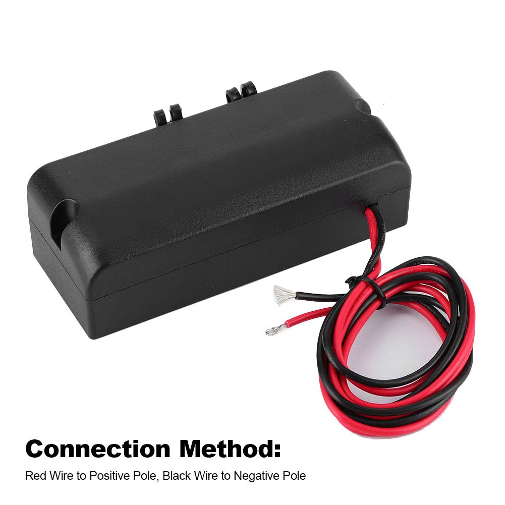 Qiilu Adaptateur Allume-Cigare, séparateur de Prise Allume-Cigare 3 en 1 Chargeur de Voiture USB Multifonction Adaptateur d'alimentation voltmètre