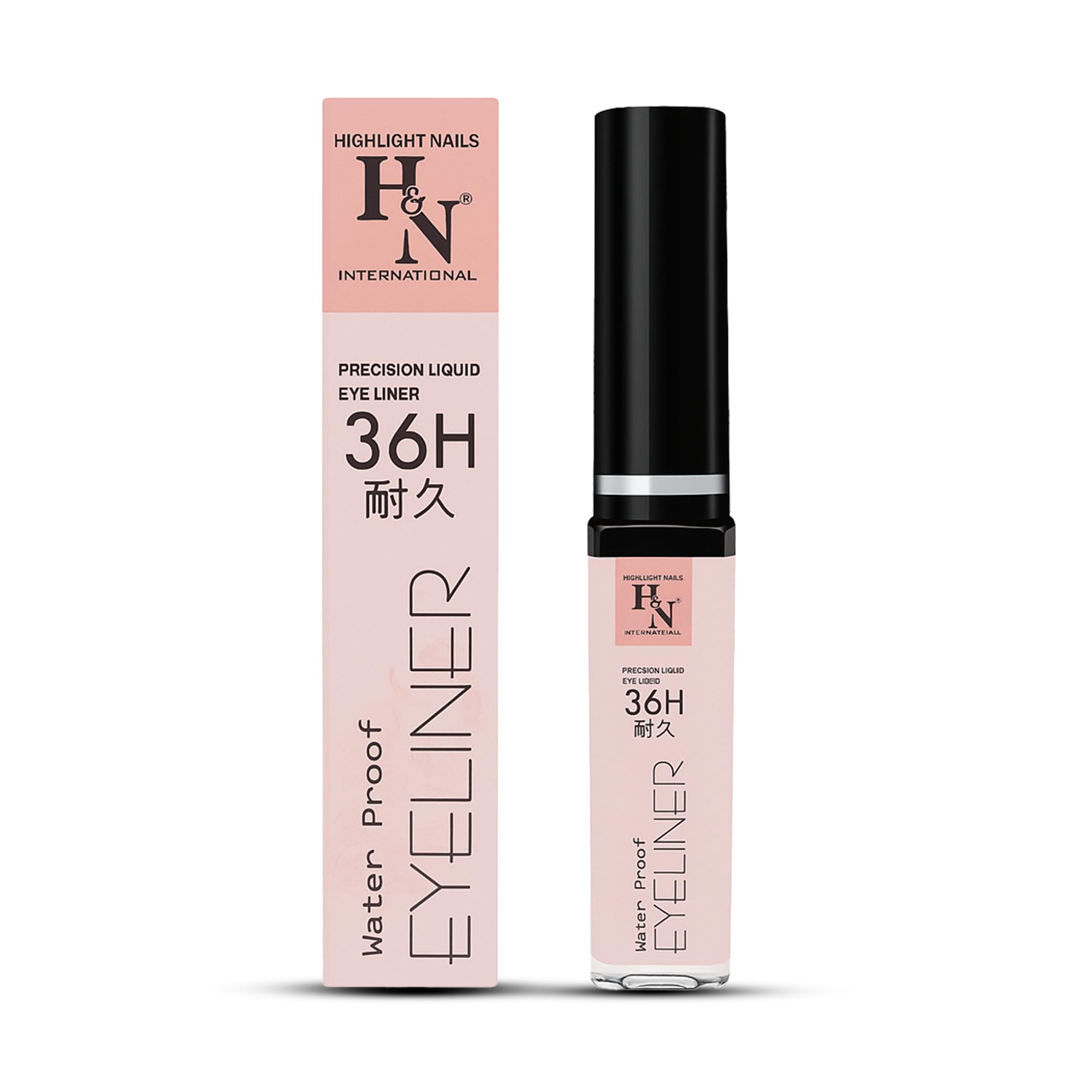 36H Precised Rich Glide Jet Black EyeLiner|Excess Liquid Tipping & lenghthening|WaterProof Upto 24Hrs Stay|Wouldn't-Wouldn't Budge-7.5 ml (Korean Black)-image-20
