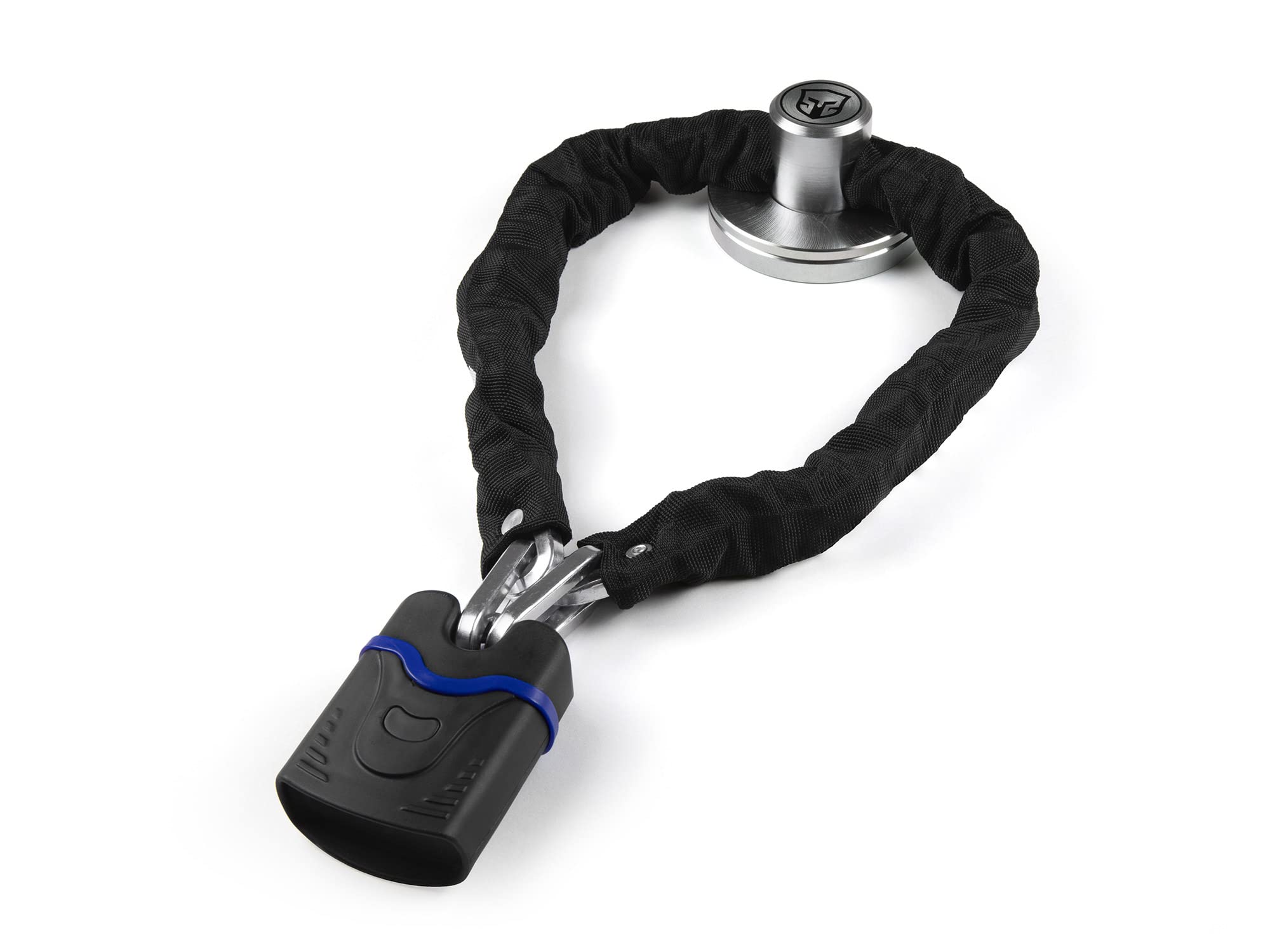 Anclaje de seguridad de tierra - Ancla giratoria de acero para uso en interiores y exteriores (1,2 m)