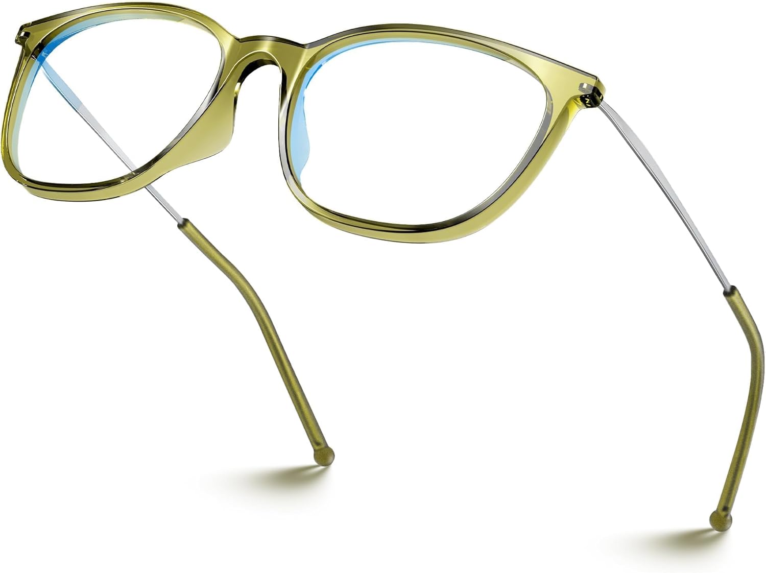 VISOONE Light Weight Slip Resistant Blue Light Blocking Computer Glasses with Anti Glare UV400 for Man Women GAEL