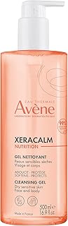 Eau Thermale Avène XeraCalm Nutrition Cleansing Gel, sensitive dry skin, high-tolerance, Soap-free, pH-neutral, with niacinamide, 500ml
