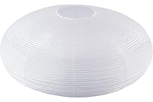 White Oval Paper Lanterns - 22 Inch Large Hanging Paper Lantern Lamp for Christmas Decoration