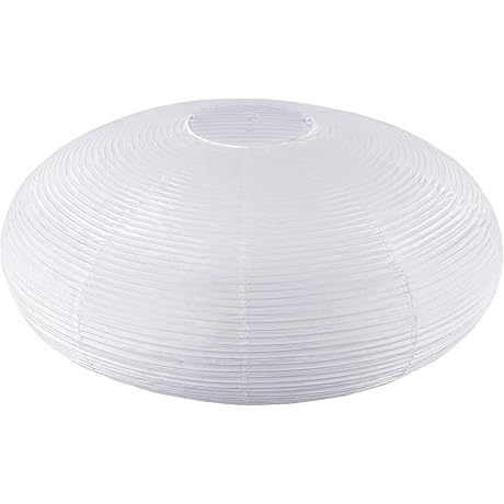 White Oval Paper Lanterns - 22 Inch Large Hanging Paper Lantern Lamp for Christmas Decoration