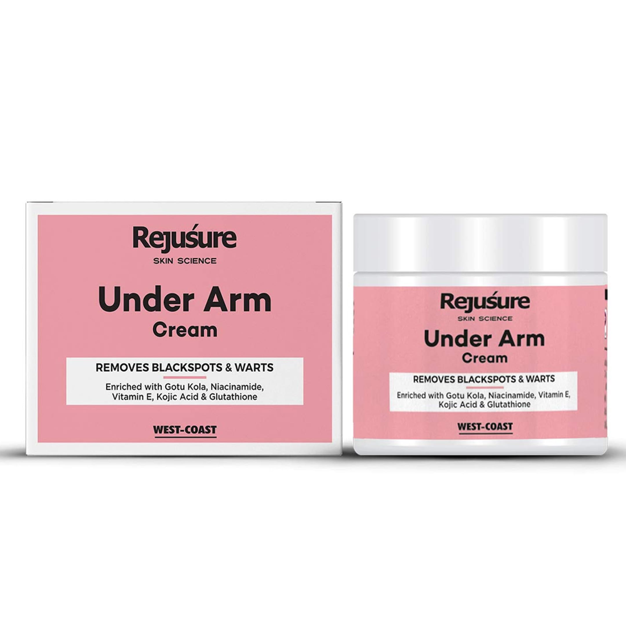 Under Arm Cream, Removes Black Spots & Warts, 50 g