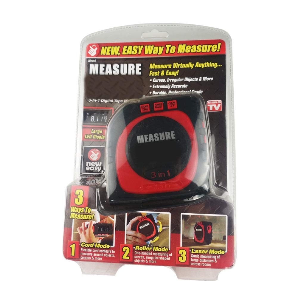 Buy Digital Tape Measure Sonic Mode String Mode Measuring Tools Laser