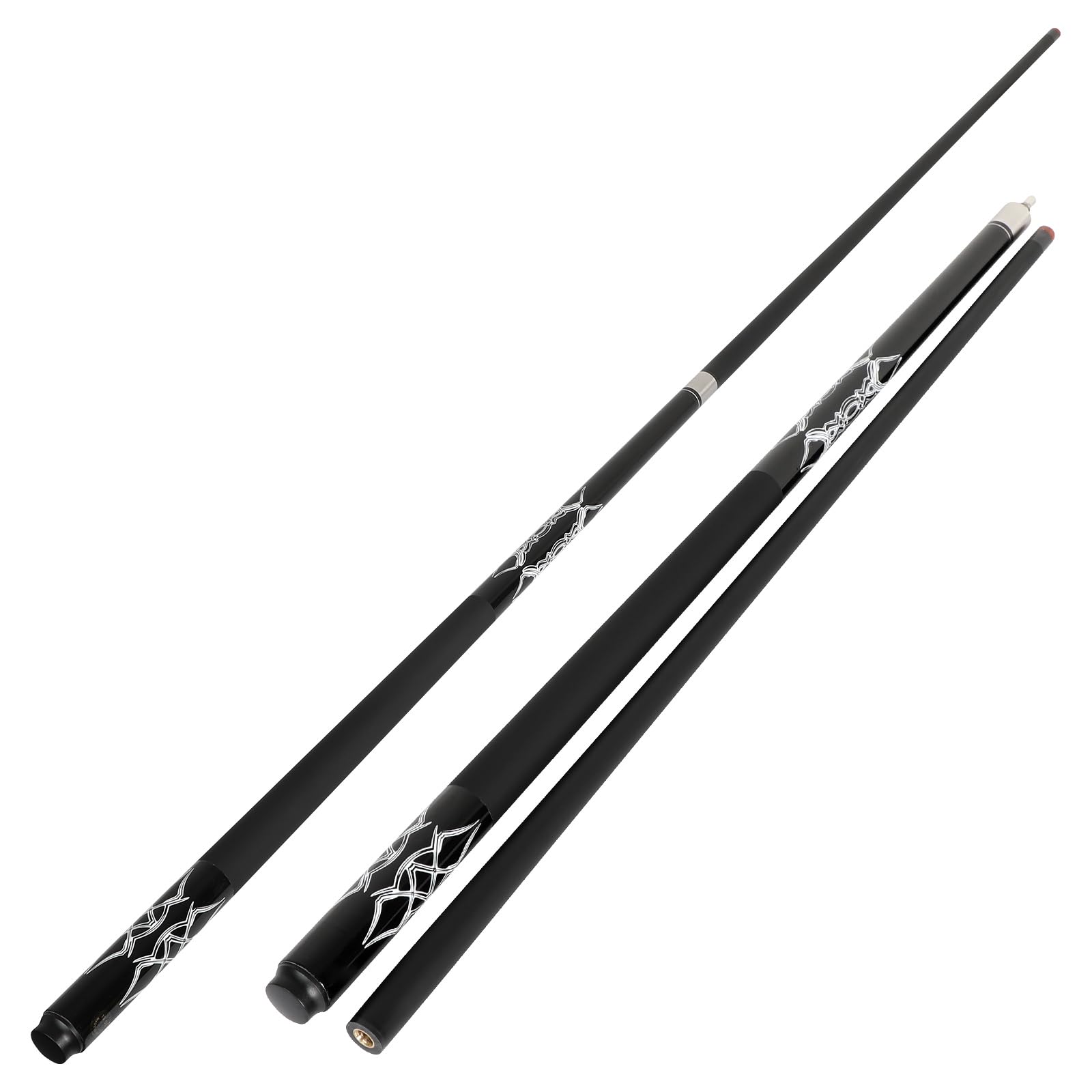 Dysdensa Black Fiberglass Cue Sticks 538g 58"