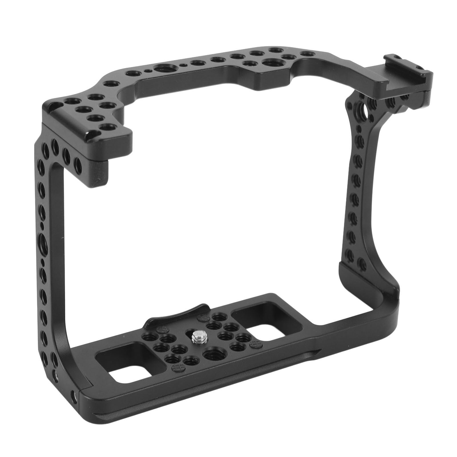 Socobeta Gabbia per Fotocamera Completa Robusta Struttura in Alluminio Rig Video per Fotocamera a Sgancio Rapido per Tiratori di Foto e Video EOSR