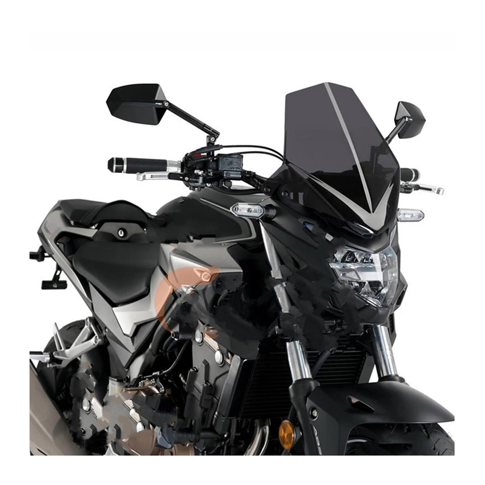 EDSXWUN Motorcycle Wind Deflector For CB500F 2016-2022 Windshield