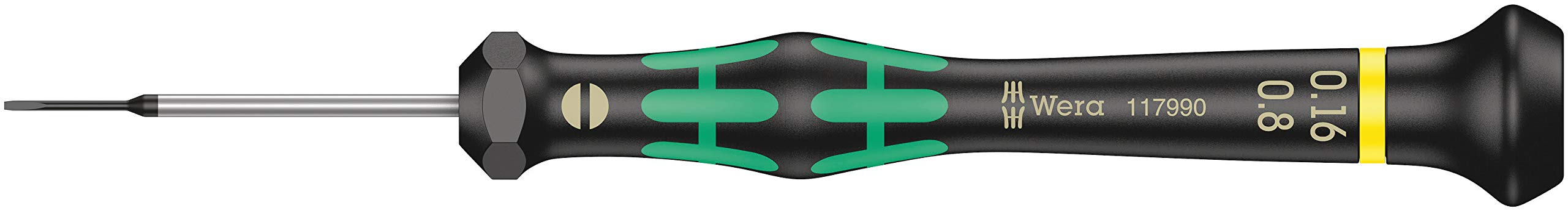 Wera Black Kraftform 2035 Micro Parallel Slotted Screwdriver