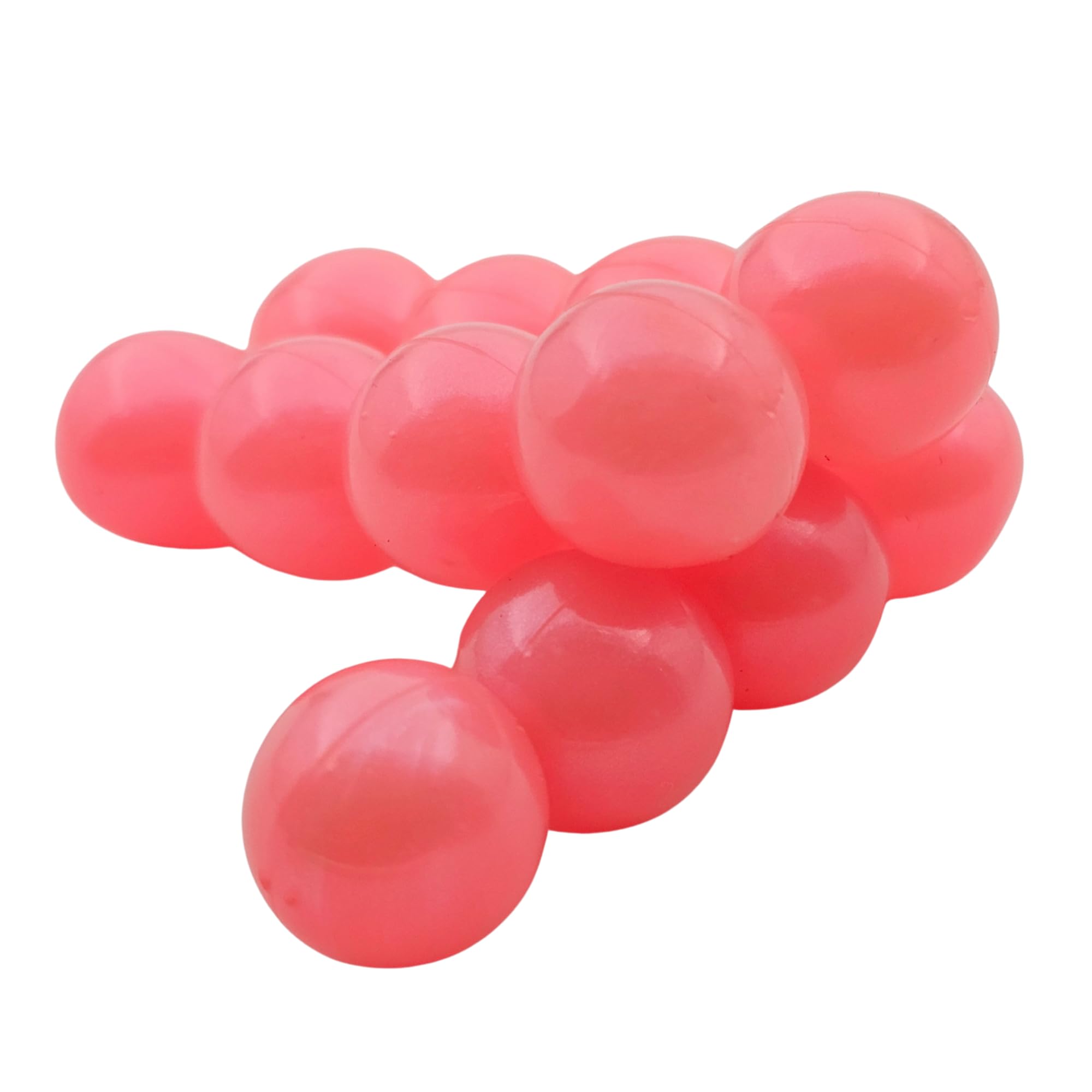 Fishing Scented Soft Plastic Beads Artificial Salmon Egg Bait Packs for Trout, Steelhead and Salmon (Spawn Roe Fishing Tackle)