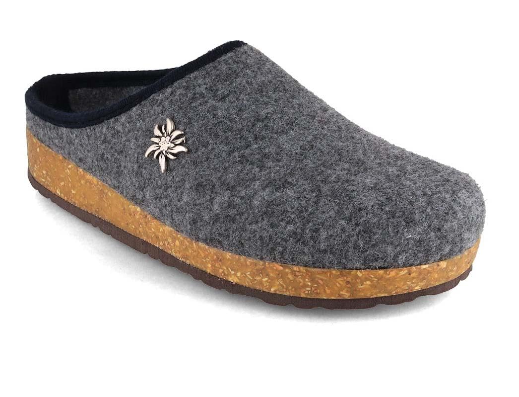 Tuffeln Heren pantoffels comfort met kurk-voetbed vilten pantoffels clogs veganistisch, 42, Comfortabele pantoffels voor heren, met kurk-voetbed, vilten pantoffels, clogs, veganistisch, 42 EU