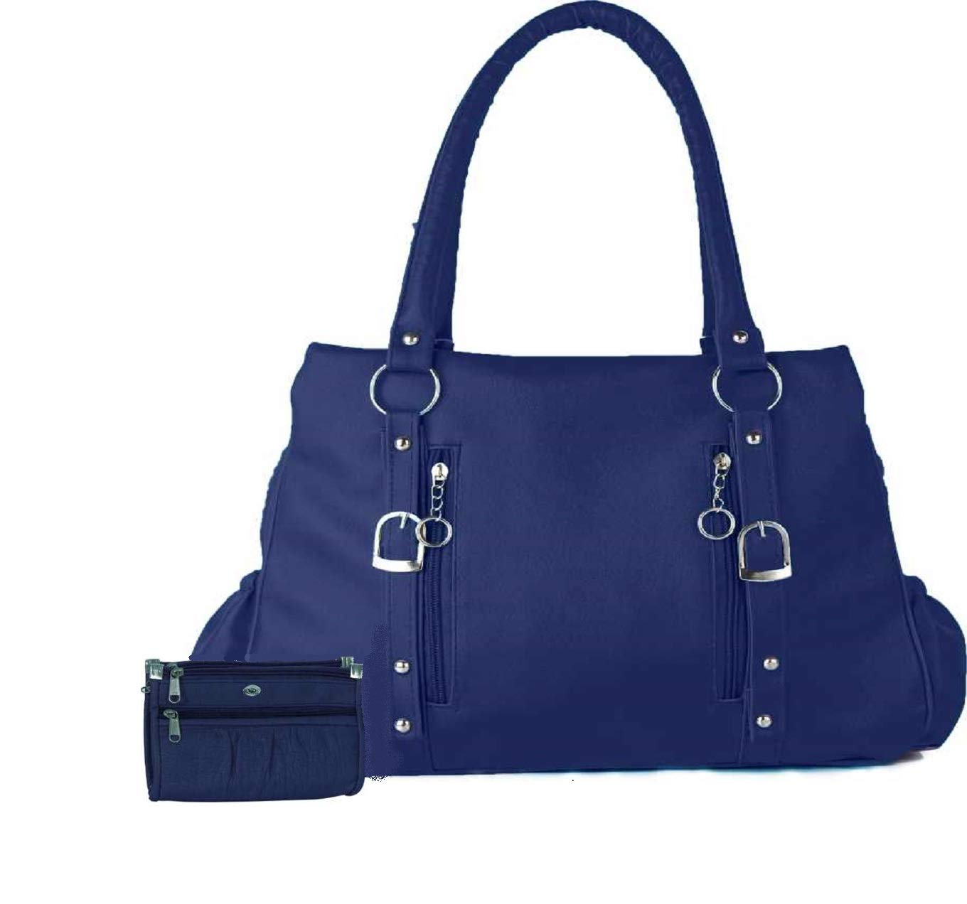 Bellina® Womens Handbag Navy Blue Color Shoulder Bag and Wallet for Women (B08K7G9ZZ7) Amazon Price History, Amazon Price Tracker