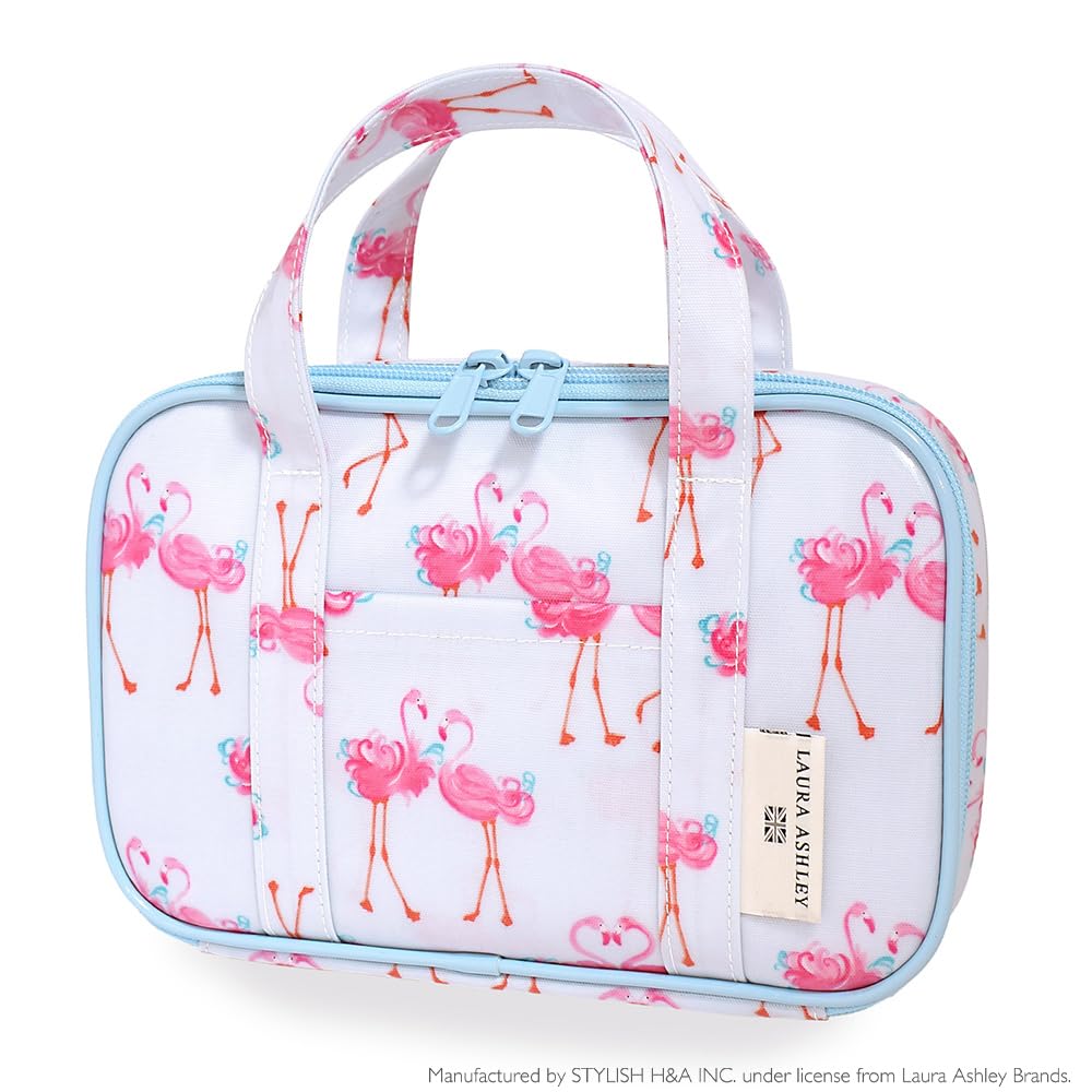 UK輸入　シングル新品セット　ローラアシュレイ　プリティフラミンゴ Amazon | LAURA ASHLEY 裁縫セット 女の子 小学生 ソーイングセット