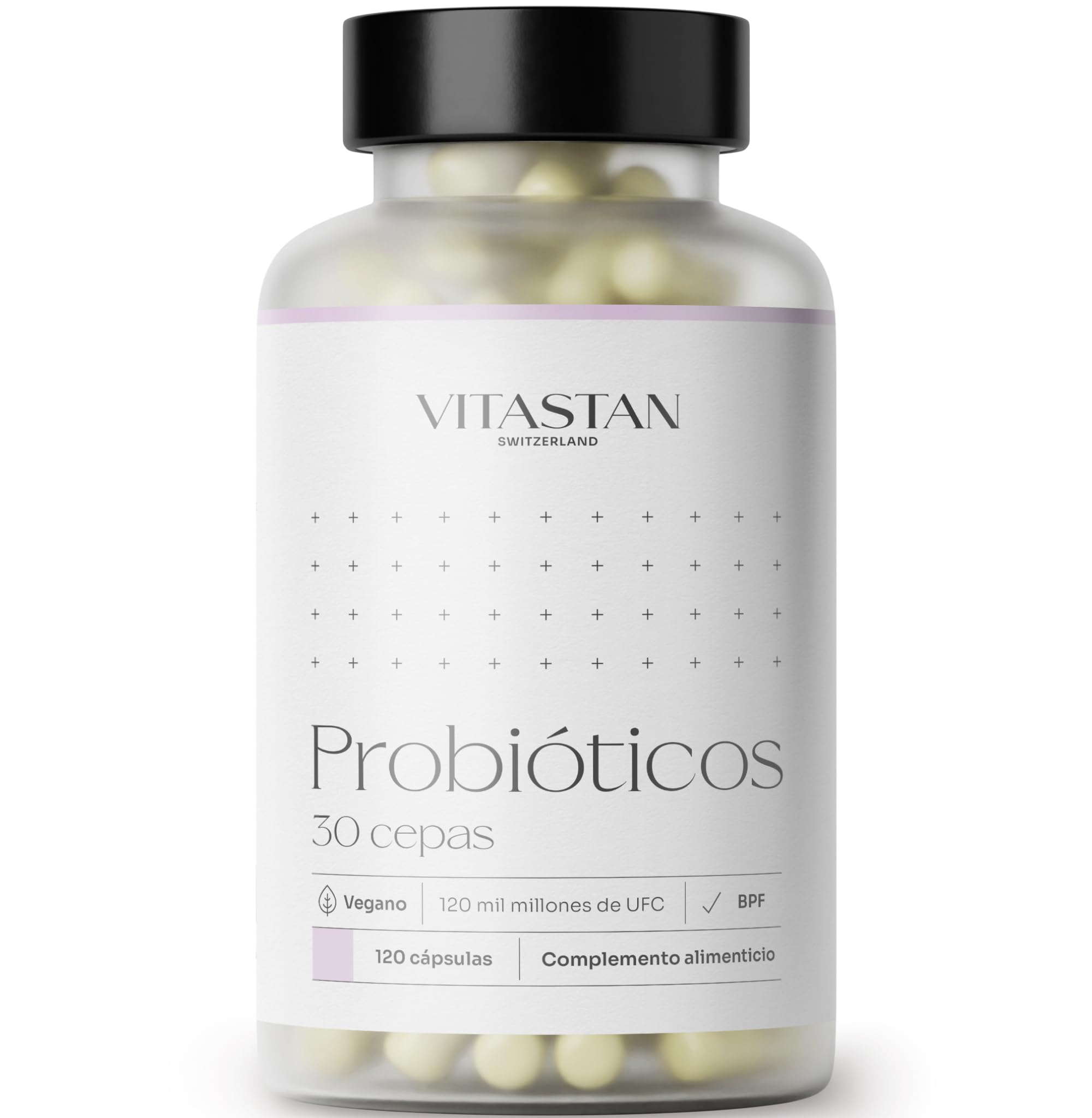 Probiotic MIX VITASTAN 120 - Probióticos Intestinales Premium en Cápsulas con 30