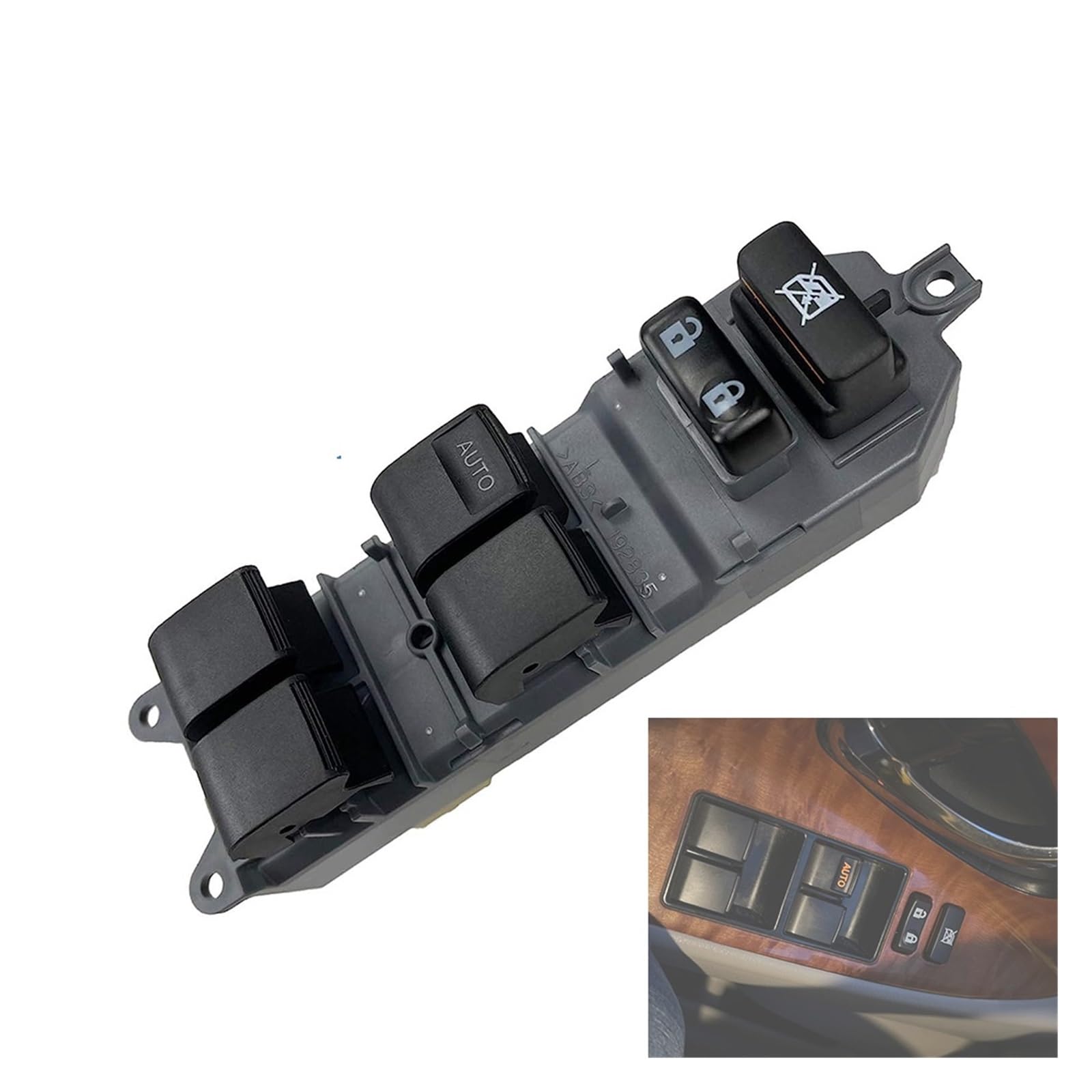 Interrupteur Lève-vitre Principal Gauche Pour Toyota RAV4 1998-2000 LHD - Réf. 8482042060/8482012340 - 14 Broches