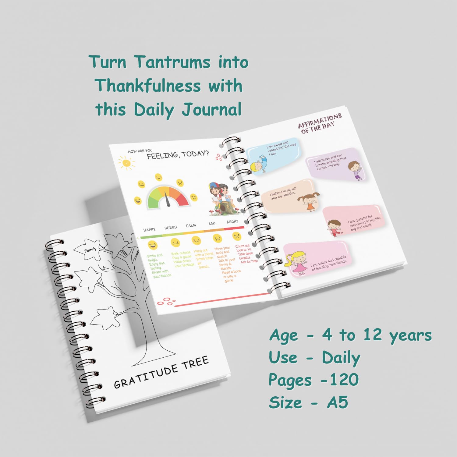 Gratitude Journal for Kids - Boost Happiness! -5