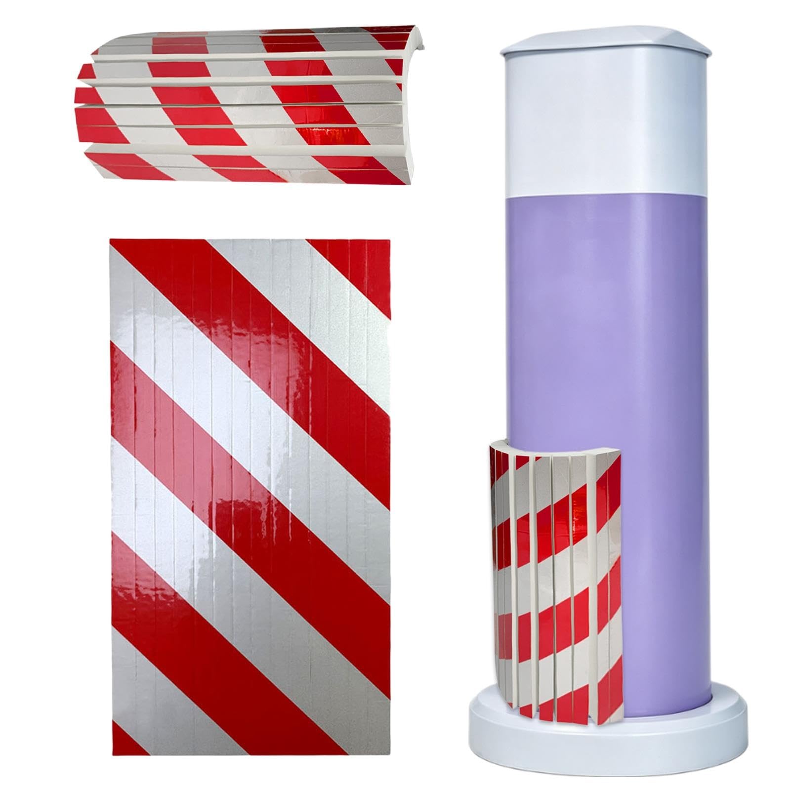 Protection Murale Cylindrique en Mousse EVA pour Garage, Amortisseur Chocs
