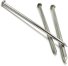 Premium Galvanised Round Head Nails - Ideal for Woodworking and Construction Pack of: 10 Size: 2.0 x 40mm (1 1/2")
