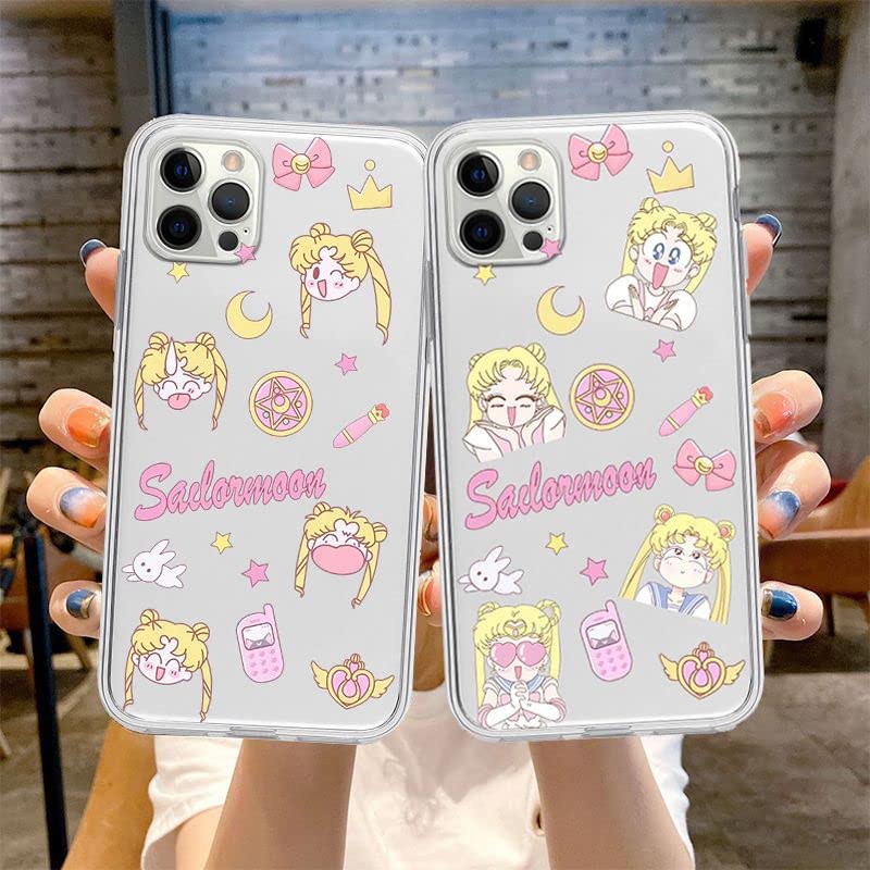 Amazon.co.jp: CHENGZI 美少女戦士セーラームーン スマホケース 月野