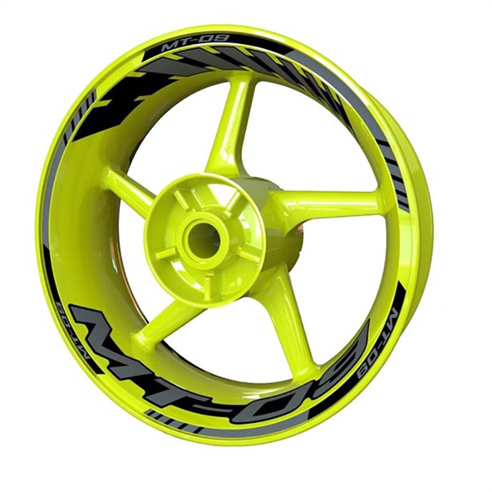 for for Mt09 for Mt 09 Sp Wheel Stickers Motorcycle Sticker Wheel Rim Decal(27)
