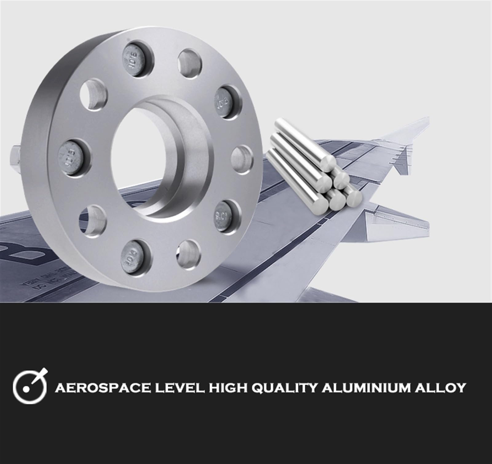 2 sztuki PCD 5x108 CB 65.1mm Adapter dystansowy koła