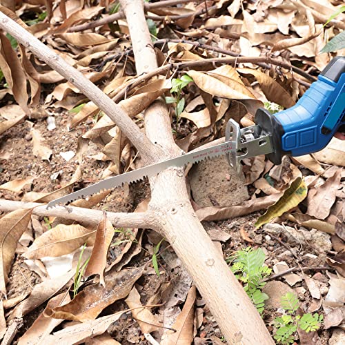 Hanida 12 Pack Reciprocating Saw Blades Metal, Wood Pruning Saw Blades For Reciprocating/Sawzall Saws, Bi-M42 Sawzall Blades For Metal & Wood Cutting, 9 Inch, 8 Inch, 6 Inch Pruner Saw Blades Set #TOP1