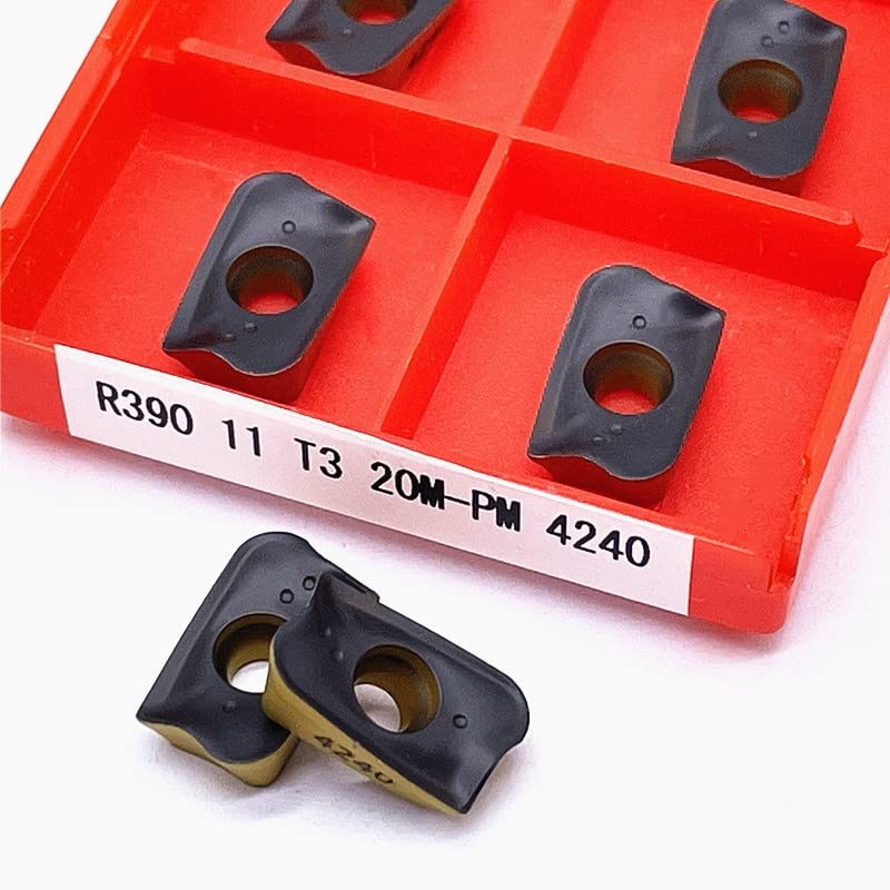 Herramienta de fresado cara carburo 10 piezas R390 11T320-PM 4240 miniatura 6