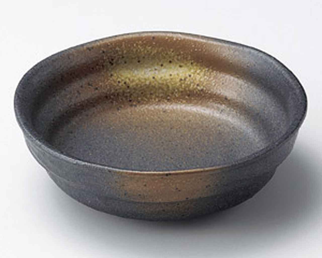Amazon.co.jp: 黒備前 16cm 中鉢5点セット 白 磁器 : ホーム＆キッチン