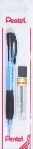 Pentel 0.5 mm Kauçuk Tutaçlı Versatil - Champ + Yedek Uç MAVİ