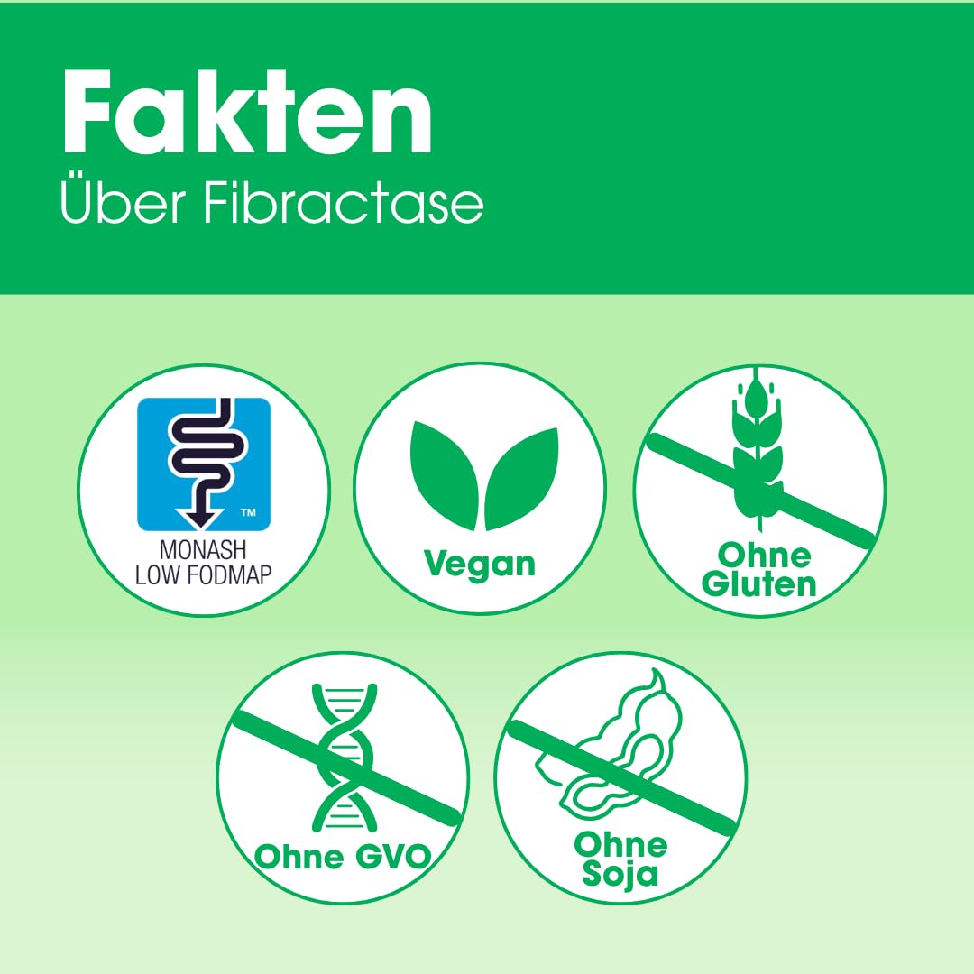 Intoleran Fibractase Forte Verdauungsenzyme – 108 Kapseln