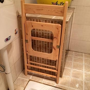 木製トイレ用椅子 ベージュ 木製トイレ用椅子 ベージュ