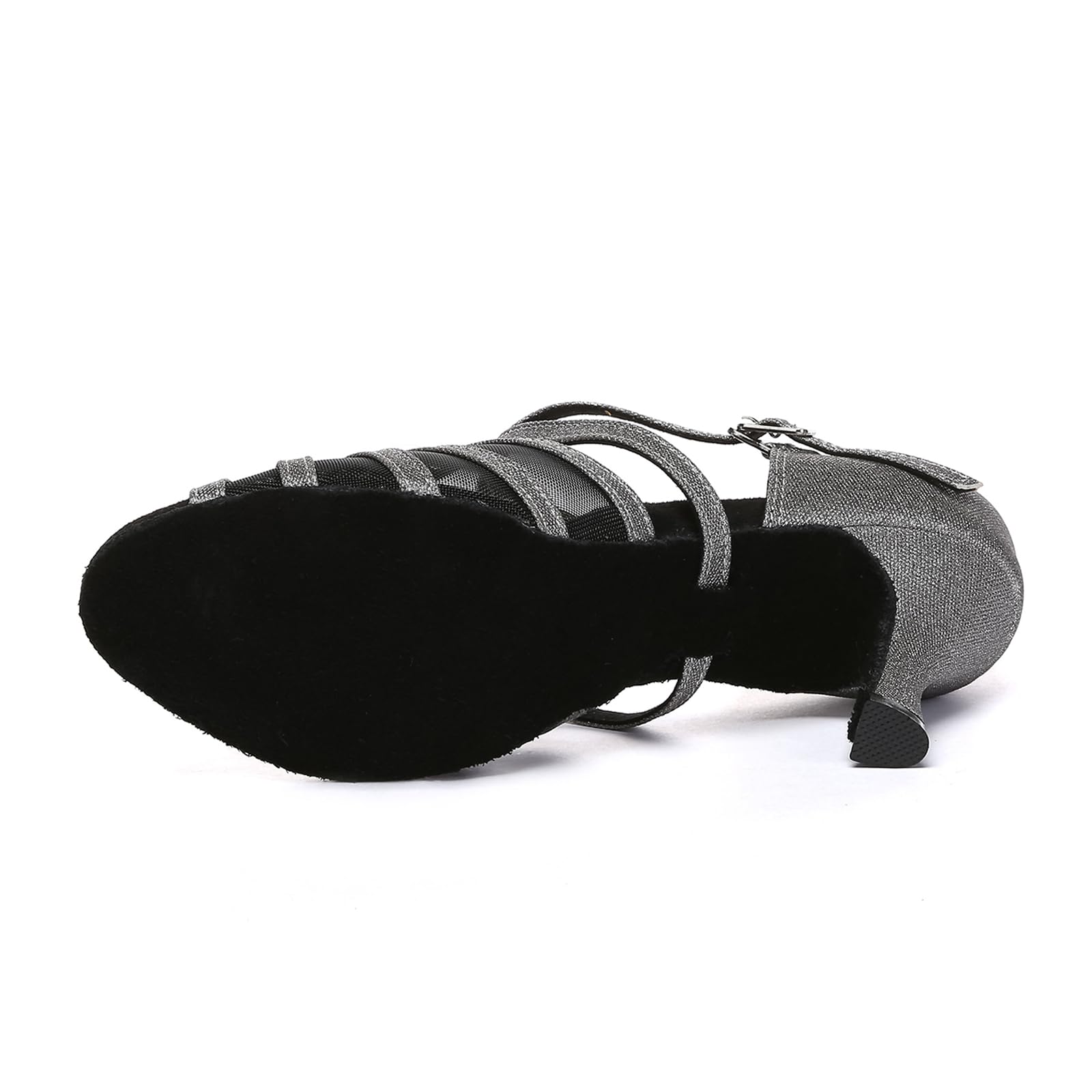 Scarpe da Danza Donna a Punta Aperta con Suola in Camoscio Latino e Danza Moderna,Modèle YCL649