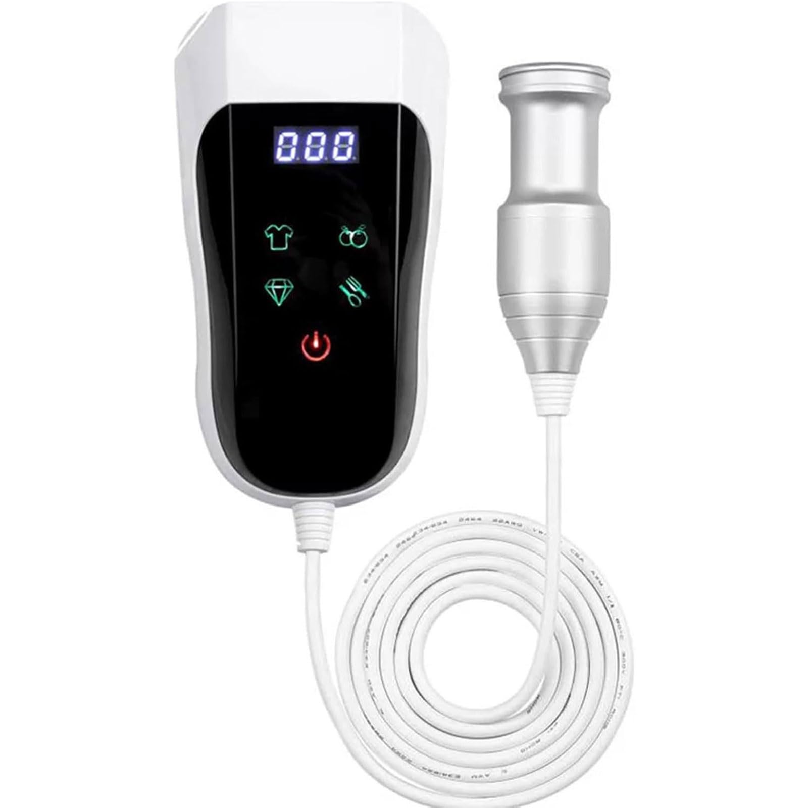 Mini Lavastoviglie Ad Ultrasuoni nel Lavello, Lavastoviglie Portatile Lavastoviglie, Lavatrice for Frutta e Verdura con Frequenza 60kHz con Touch Screen LCD, for la Pulizia di Frutta, Piatti