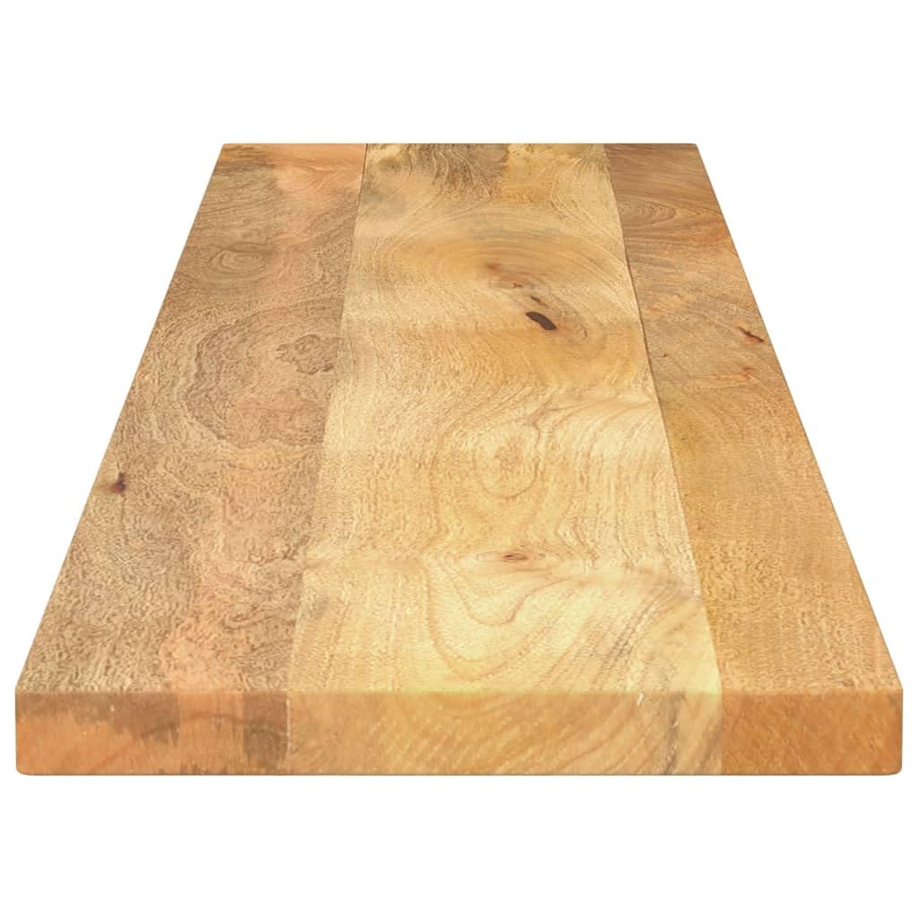 vidaXL Piano per Tavolo 140x40x2,5cm Rettangolare Legno Massello Mango