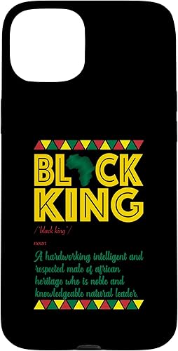Miniatura 19 de iPhone 13 Pro Max Black King Black Pride African American Black History Case