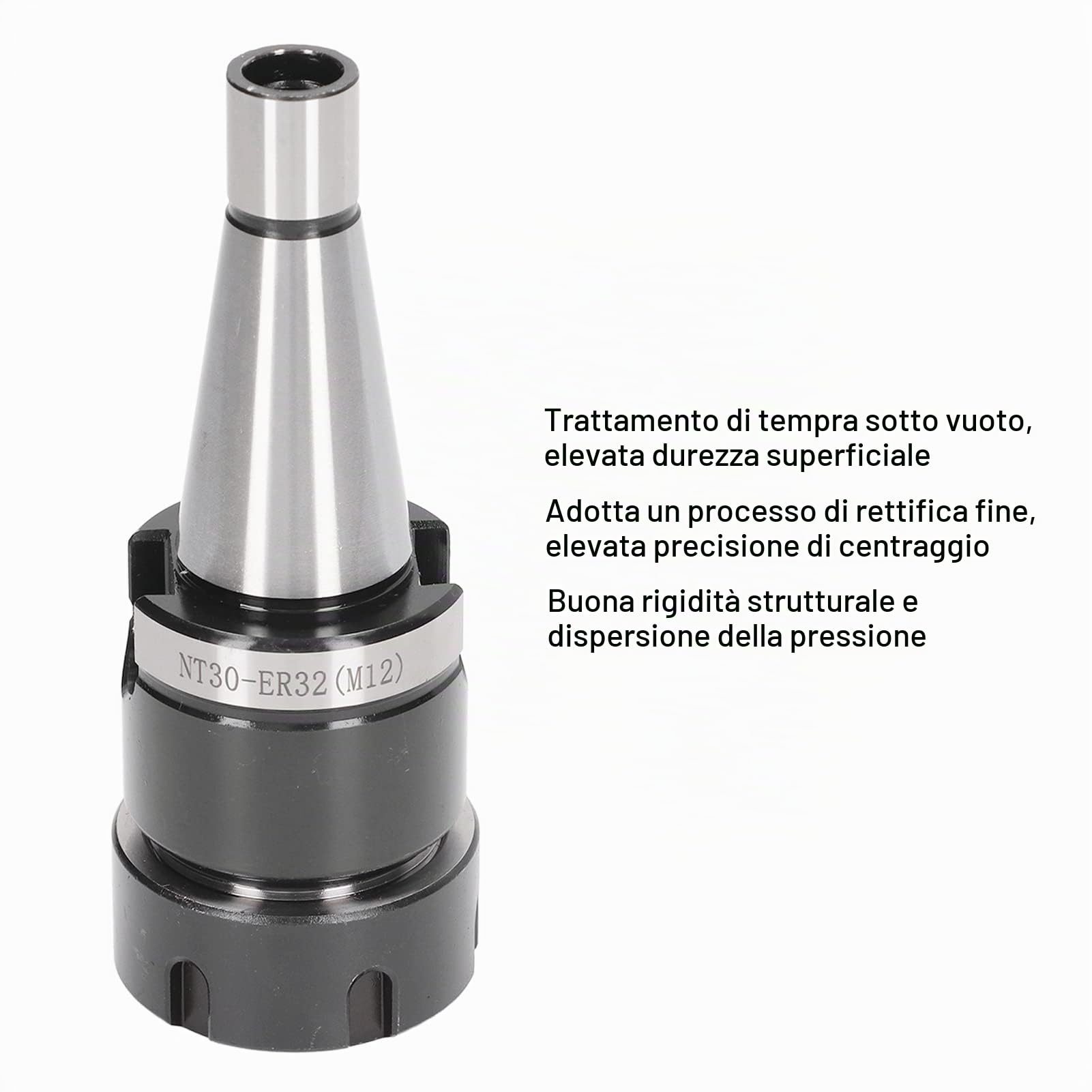 Portautensili per Fresatura CNC, Portautensili per Pinze, Portautensili per Mandrino con Chiave NT30 ER32 Portautensili per Fresatrice CNC, Parti di Ricambio per Utensili Elettrici