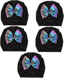 Toddmomy Cabeça Touca De Natação Para Adultos 5 Peças Touca De Natação Para Meninas Mulheres Chapéu De Natação Com Laço Chapéu De Natação De Silicone Chapéu De Natação Com Laço Chapéu De