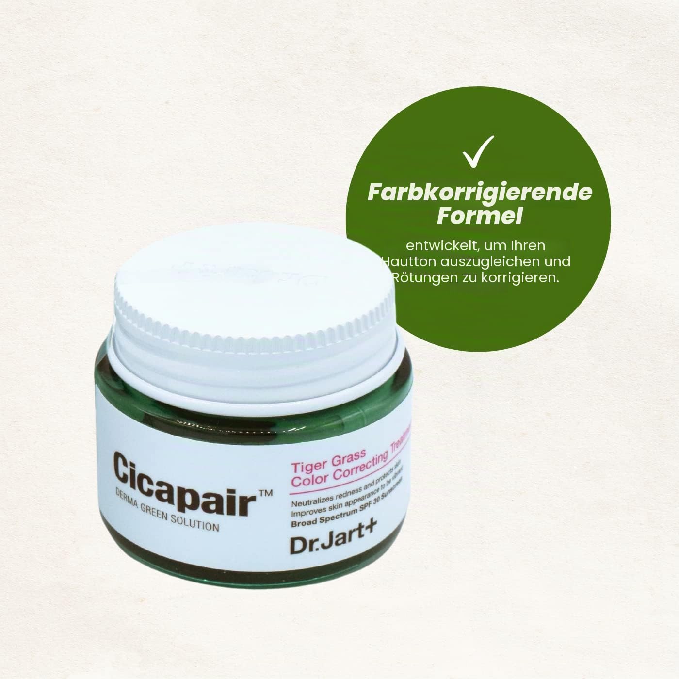Dr. Jart Dr.Jart Cicapair Tiger Grass Farbkorrekturbehandlung 15 ml