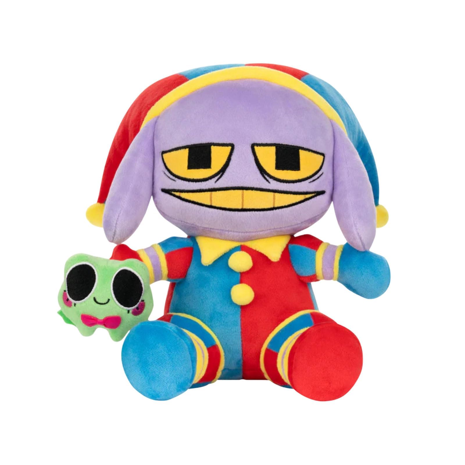 Bgdhinkt Amazing Circus Plush, Cute Cartoon Circus Character Figure, Soft Fluffy Stuffed Animal for Birthday Graduation Gift