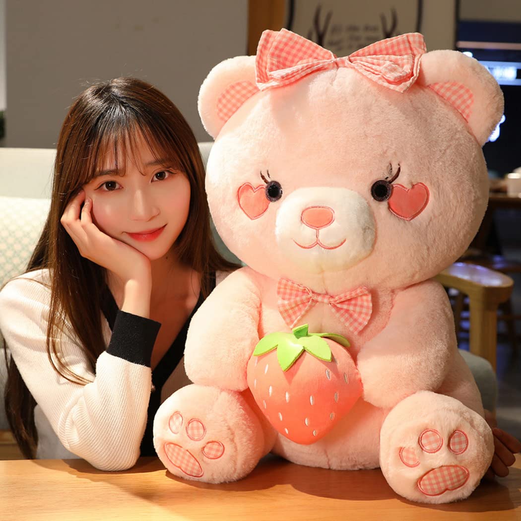 日本作家 テディベア ぬいぐるみ くま いちご アンティーク アートドール 5428f60a7e3490686908c9c8cbc9a9
