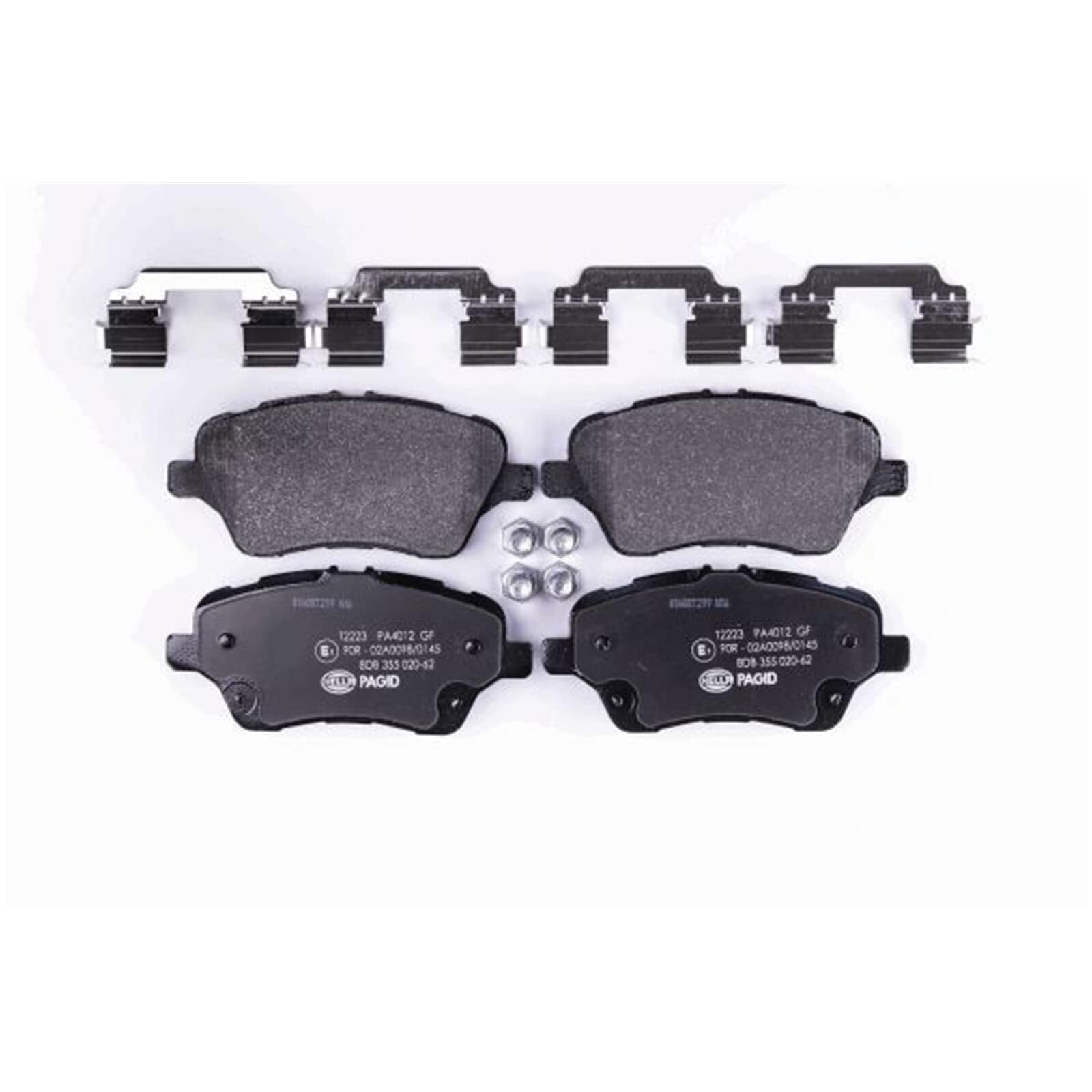 HELLA 8DB 355 020-621 Kit de plaquettes de frein
