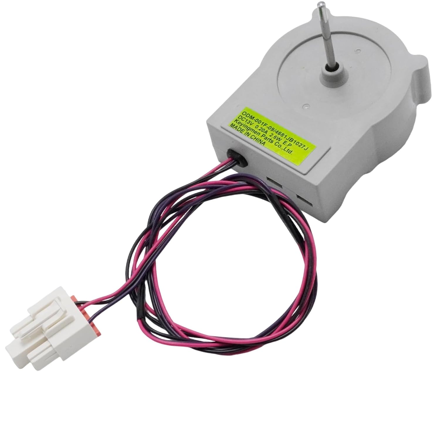 4681JB1027J ODM-001F-09 Refrigerator Evaporator Fan Motor 0.20A 2.6W, Replacement for LG Refrigerator, Replaces 1519581 AH3523325 EA3523325 PS3523325
