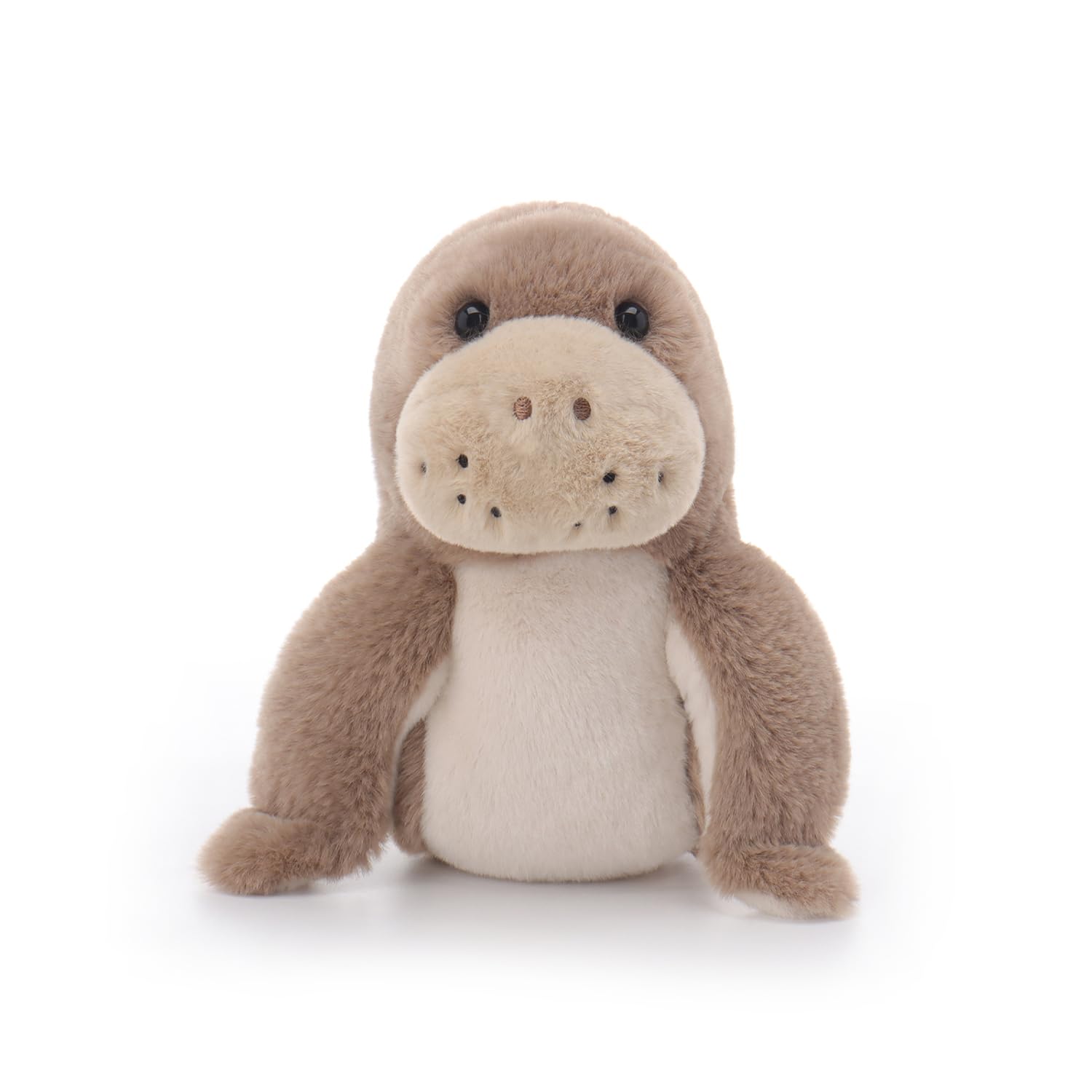 Apricot Lamb Sunshine Manatee Sea Cow Plushies Stuffed Animals for Baby Girl and Boy Soft Cute Plush Toys for Kids 7 Inches - Image 2